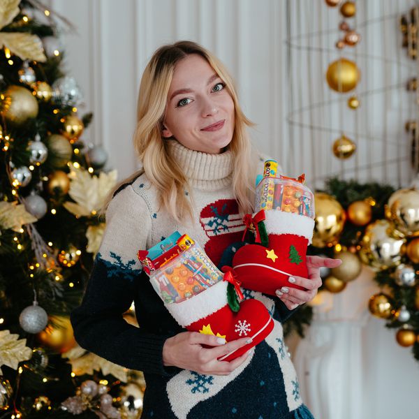 Сладости новогодние в сапожке №2 Pocky Chocolate изображение 6