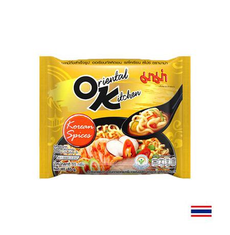 Лапша Mama Oriental Kitchen Noodles Hot Korean Spicy