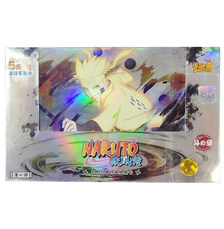 Коллекционные карточки Наруто Серия 1 - Тир 3 - 5 штук в бустере (Naruto)