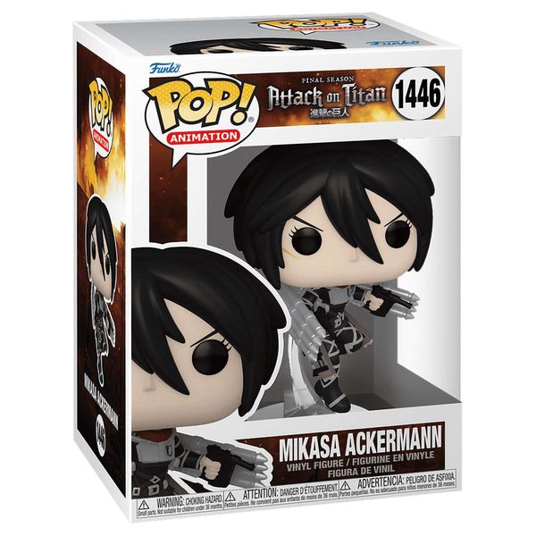 Фигурка Funko POP! Атака Титанов - Микаса Аккерман (Attack On Titan - Mikasa Ackerman Final Season)