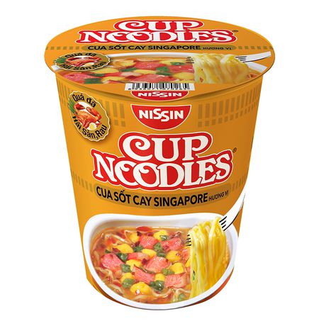Лапша Cup Noodle Nissin Сингапурский Краб Чили