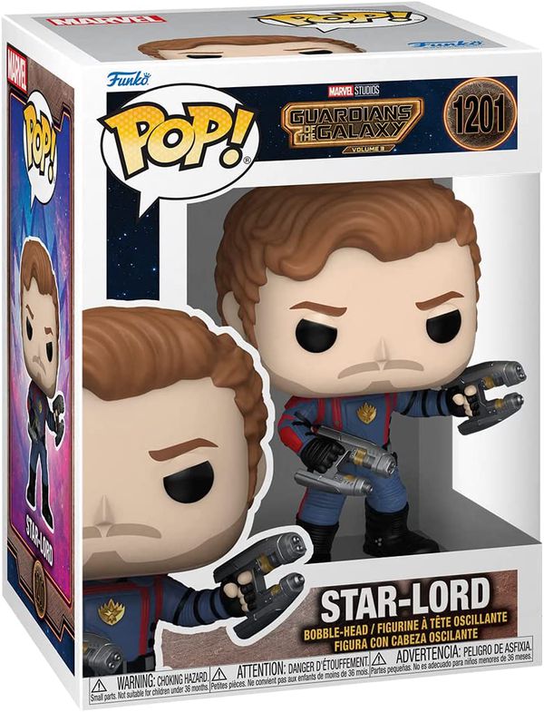 Фигурка Funko POP! Стражи Галактики 3 - Звёздный Лорд (Guardians of the Galaxy 3 - Star-Lord)