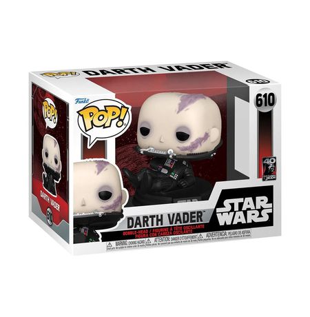 Фигурка Funko POP! Звёздные Войны - Дарт Вейдер без маски (Star Wars: RotJ 40th - Darth Vader)