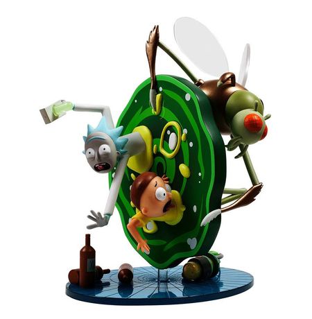 Фигурка Рик и Морти в портале (Rick and Morty)