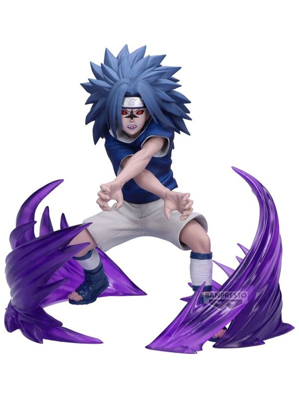Фигурка Наруто - Саске Учиха (Naruto 72 Series - Sasuke Uchiha Vibration Stars №27) 15 см лицензия