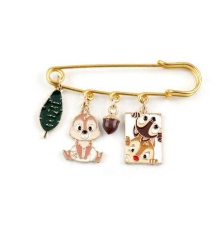 Брошь Чип и Дейл