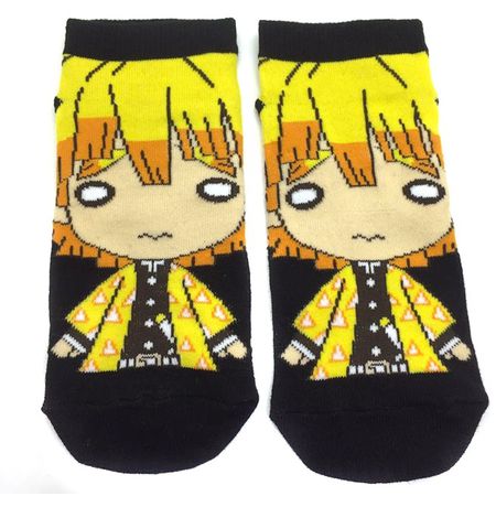 Носки Клинок Рассекающий Демонов - Зеницу Агацума (Demon Slayer)