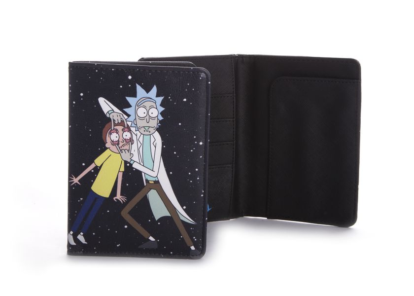 Обложка на паспорт Рик и Морти (Rick and Morty)