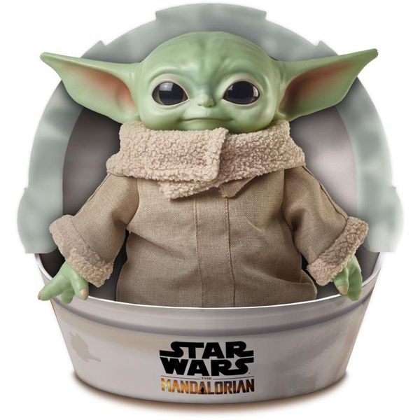 Мягкая игрушка Малыш Йода - Звёздные Войны 28 см (Star Wars: The Mandalorian - The Child) Mattel