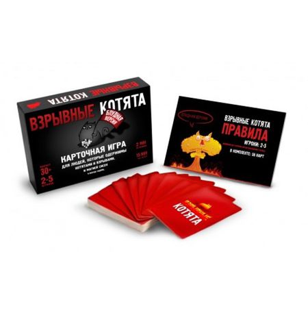 Настольная игра Взрывные Котята 18+ изображение 2