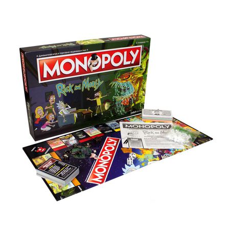 Настольная игра Монополия Рик и Морти (Rick and Morty) изображение 2