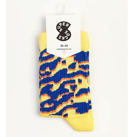 Носки SUPER SOCKS Океан (размер 35-40) изображение 2