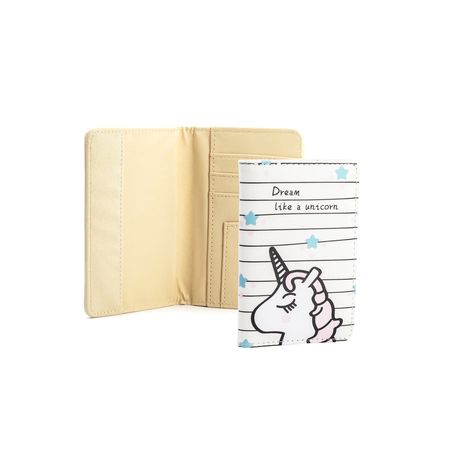 Обложка на паспорт Единорог голова