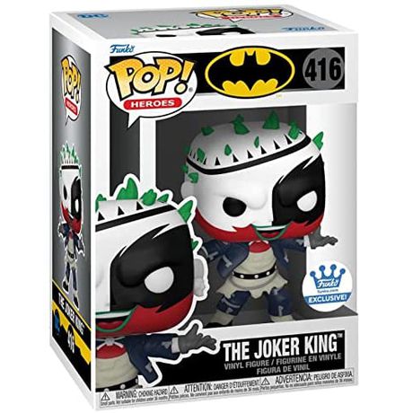 Фигурка Funko POP! Король Джокер Эксклюзив (The Joker King Funko Shop Exclusive) №416