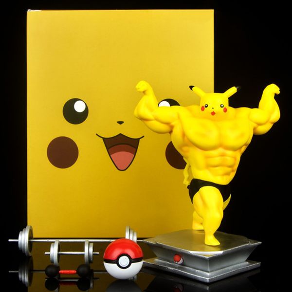 Фигурка Покемон - Пикачу с мускулами (Pokemon - Pikachu) изображение 3