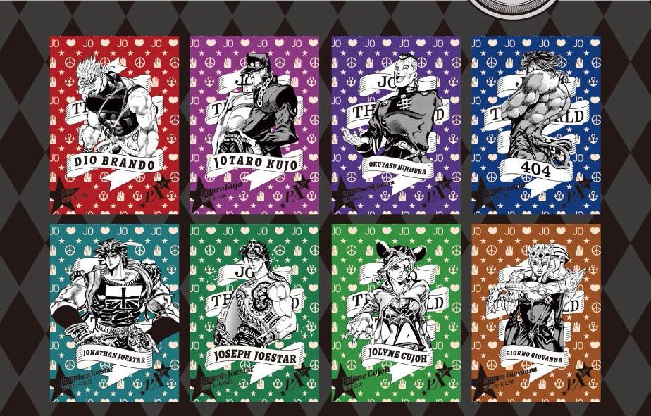 Коллекционные карточки JoJo’s Bizarre Adventure Premium Royal Box 36 штук в боксе (Джо Джо) изображение 4