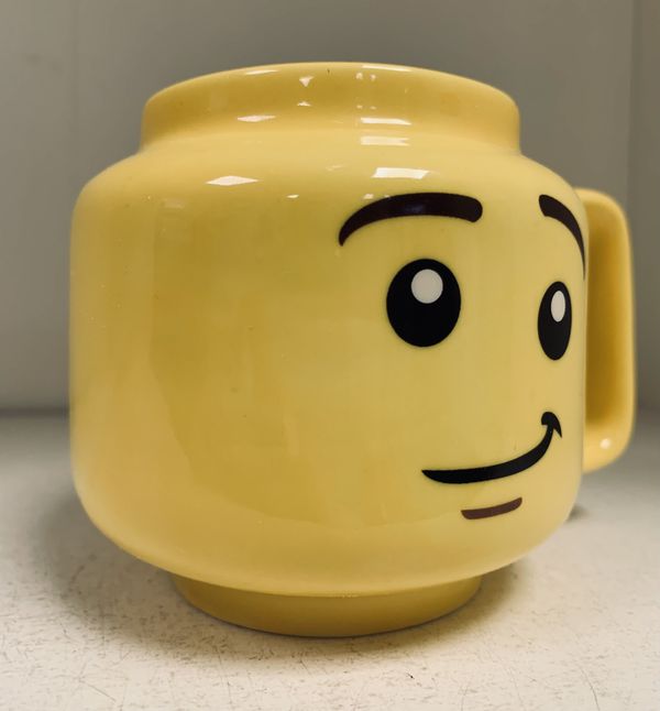 Кружка Лего голова 3D (LEGO) УЦЕНКА изображение 2