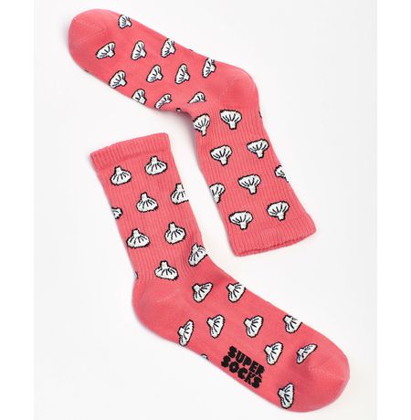 Носки SUPER SOCKS Хинкали (размер 35-40)