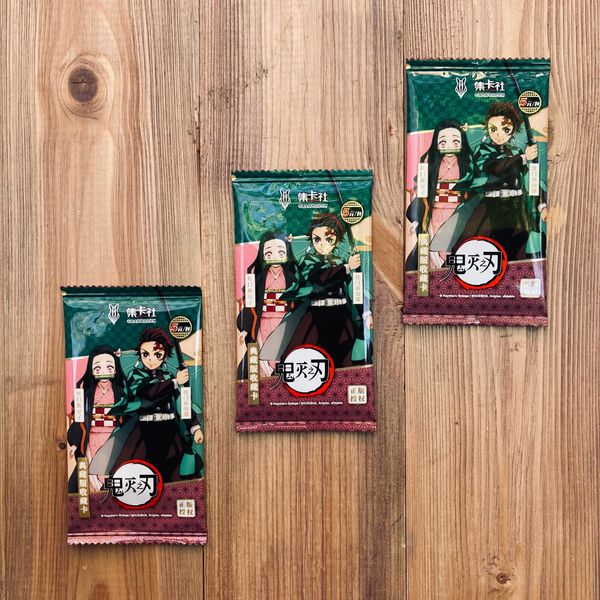 Коллекционные карточки Demon Slayer Tier 3 Набор из 3 бустеров Card Fun изображение 3