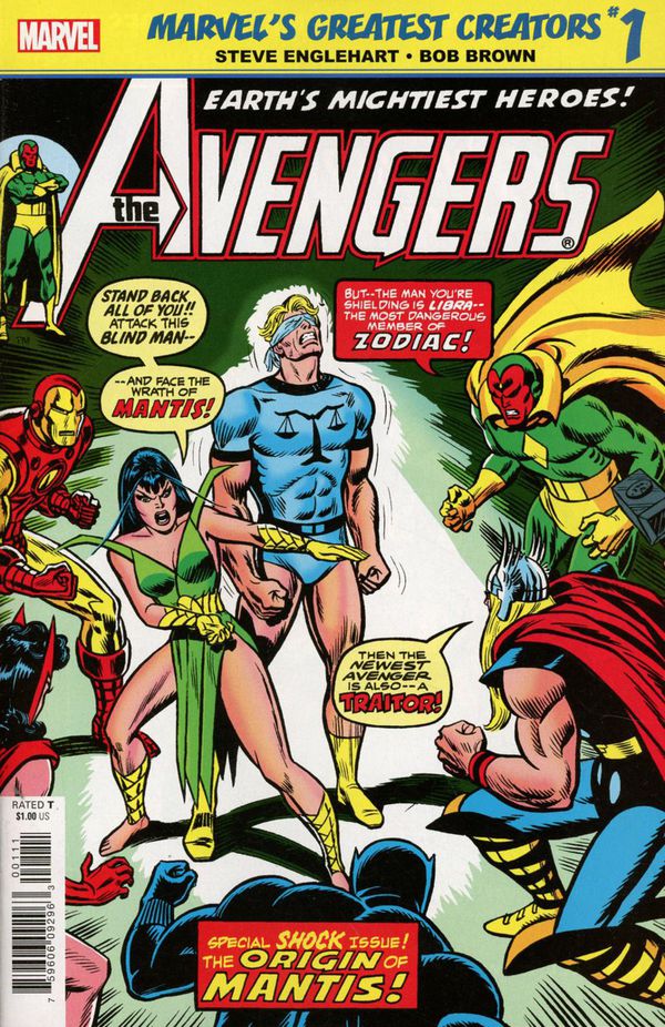 True Believers: Marvel's Greatest Creators: Avengers: The Origin of Mantis #1