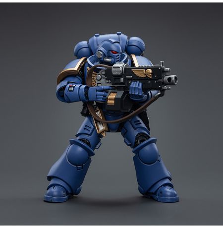 Фигурка Warhammer 40000 - Ультрамарин Заступник (Ultramarines Intercessors JOYTOY) 1:18