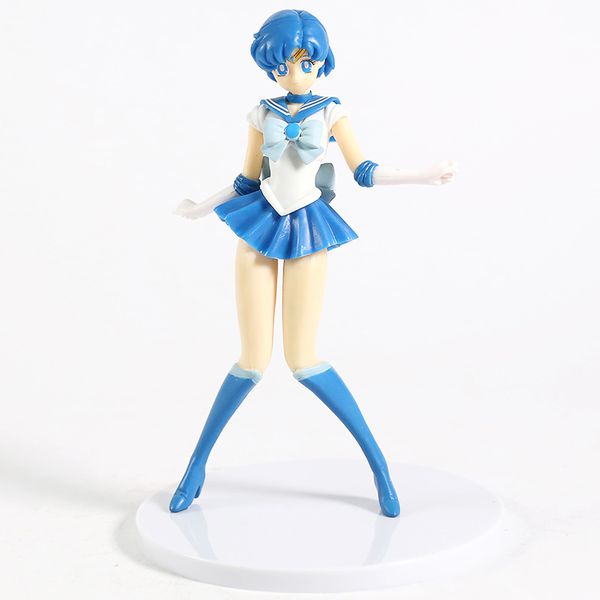 Фигурка Сейлор Меркурий в стойке (Sailor Mercury Pretty Guardian) 16 см УЦЕНКА