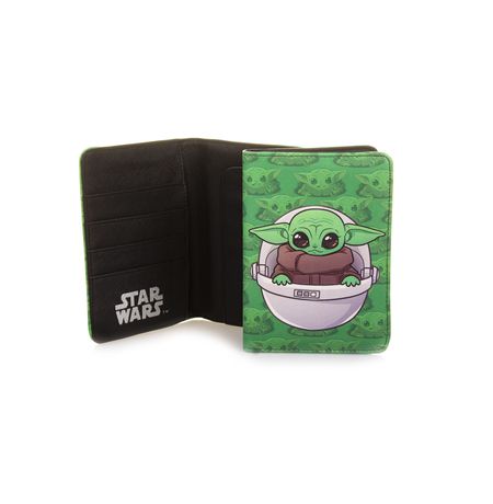 Обложка на паспорт Звездные войны - Малыш Йода (Star Wars - Baby Yoda)