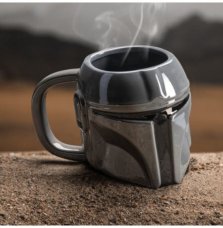 Кружка - Мандалорец 3D (Mandalorian - Shaped Mug), 650 мл