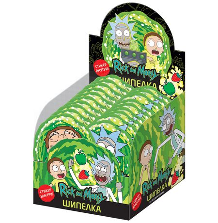 Шипучие конфеты Шипелка Рик и Морти в ассортименте