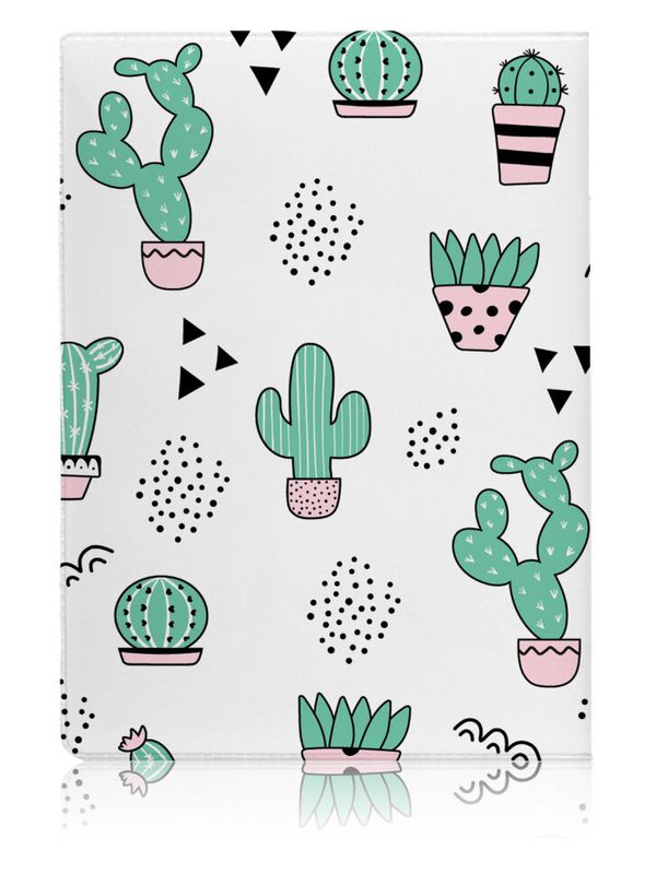 Обложка на паспорта Суккуленты