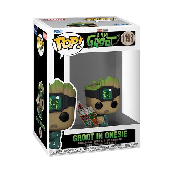 Фигурка Funko POP! Я есть Грут - Грут в комбинезоне читает (I Am Groot - in Onesie with Book)