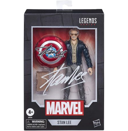 Фигурка Стэн Ли со щитом Marvel Legends (Stan Lee with Shield) 16 см изображение 5