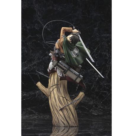 Фигурка Леви Аккерман - Атака на Титанов (Attack On Titan: Levi) на дереве, лицензия изображение 2
