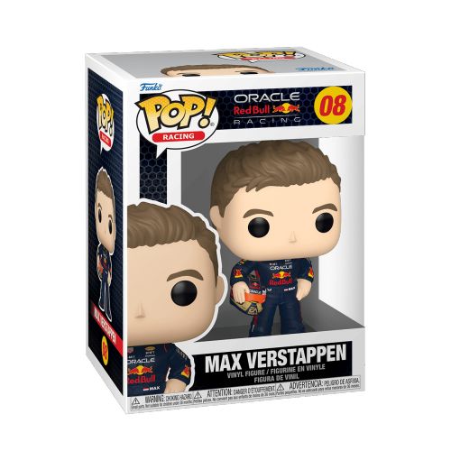 Фигурка Funko POP! Формула 1 - Макс Ферстаппен Red Bull (Formula 1 - Max Verstappen) изображение 2