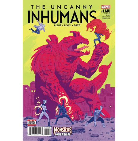 Uncanny Inhumans #1.MU