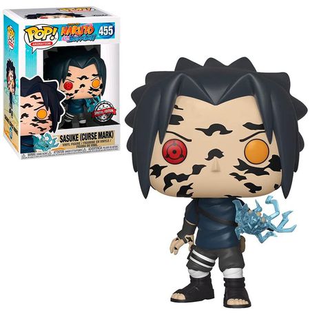 Фигурка Funko POP! Наруто - Саске с проклятой печатью Эксклюзив (Naruto - Sasuke Curse Mark) Exc