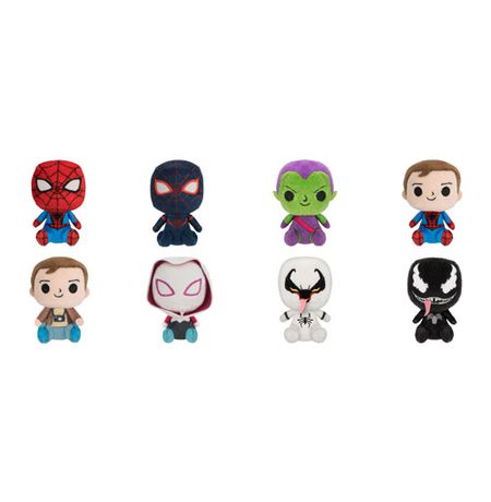 Случайная мягкая игрушка Человек-Паук (Spider-Man) Funko Mystery Minis Plushies 10 cm изображение 2