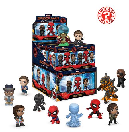 Случайная фигурка Человек-Паук: Вдали от дома (Spider-Man - Funko Mystery Minis)
