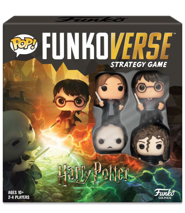 Настольная игра Гарри Поттер: Funkoverse (Harry Potter Funkoverse) 4 персонажа