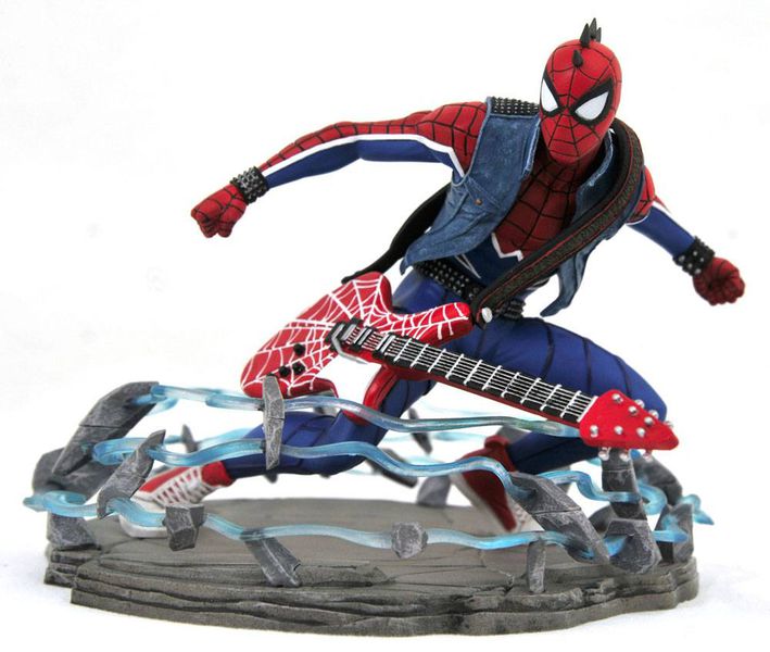 Фигурка Человек-Паук Панк - Диорама (Spider-Man Spider-Punk Exclusive Marvel Gallery)