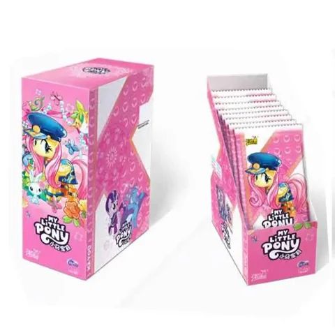 Коллекционные карточки My Little Pony - Тир 4 - 6 штук в бустере бокс с Флаттершай