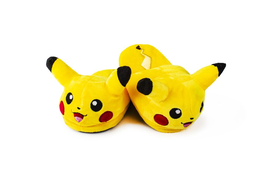 Тапочки Пикачу Покемон (Pikachu Pokemon) (Размер 38-41) УЦЕНКА