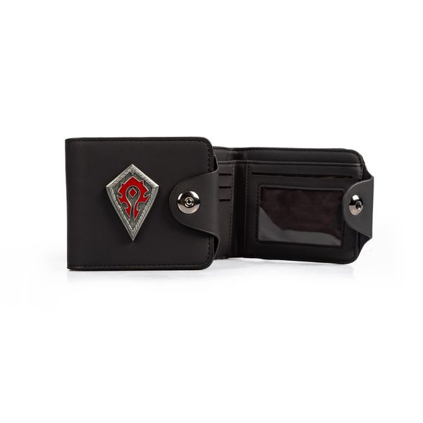 Кошелек Варкрафт: Орда (World of Warcraft) металлическое лого