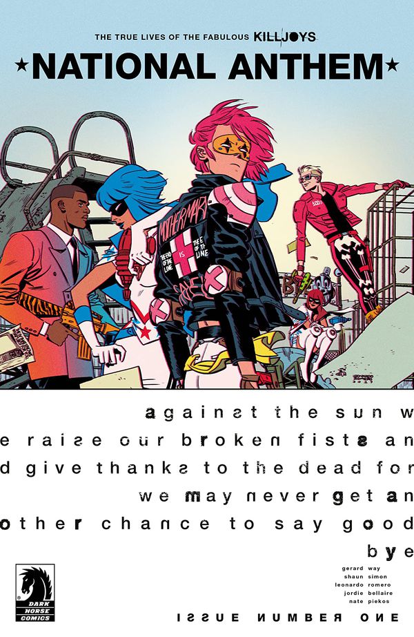 True Lives of the Fabulous Killjoys: National Anthem #1A