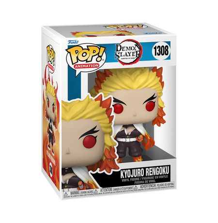 Фигурка Funko POP! Клинок рассекающий демонов - Ренгоку Кёджуро (Demon Slayer - Kyojuro Rengoku)