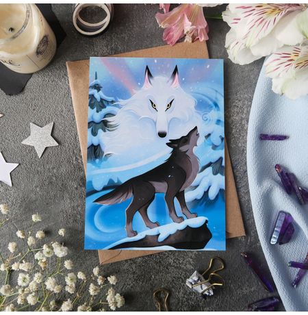 Открытка Балто 15х10,5 см