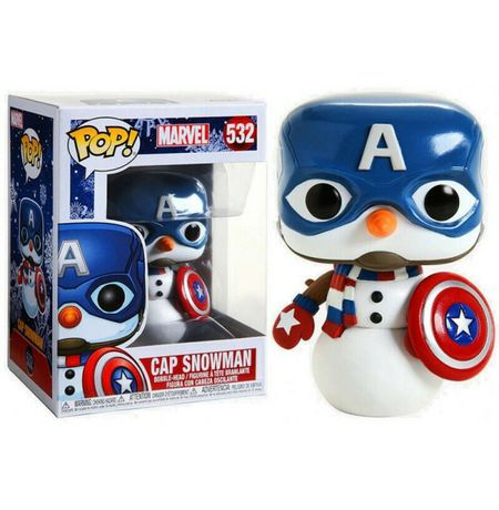 Фигурка Funko POP! Капитан Америка Снеговик (Cap Snowman)