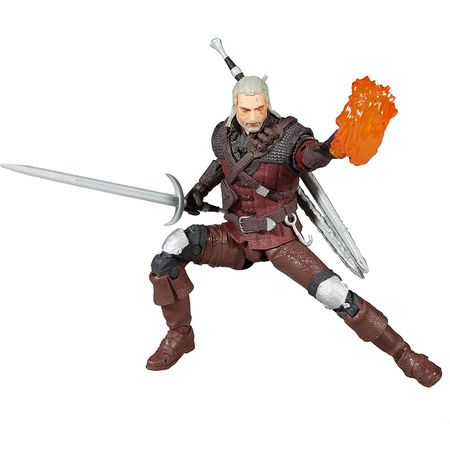 Фигурка Ведьмак - Геральт из Ривии (The Witcher - Geralt) McFarlane 18 см лицензия изображение 2