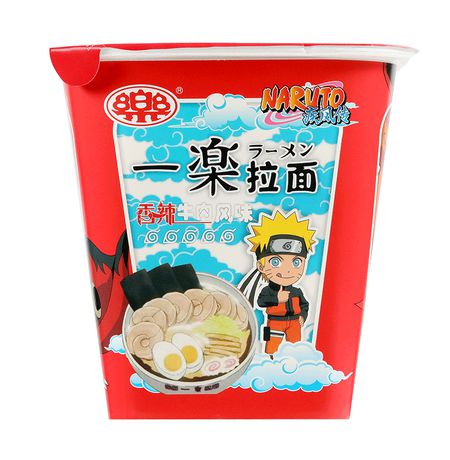 Лапша Naruto Yile Ramen Говядина, острая
