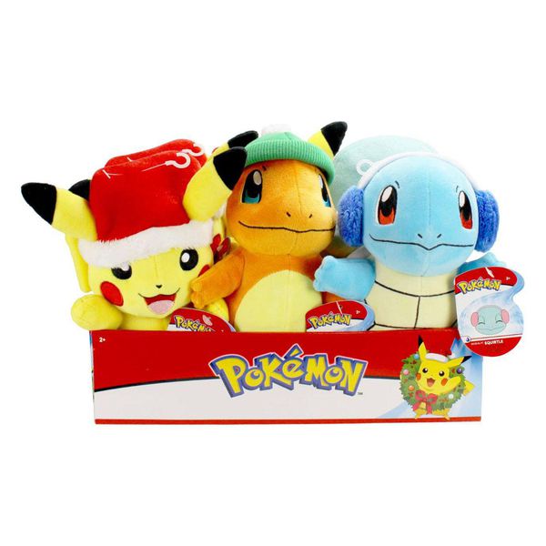 Мягкая игрушка Пикачу Новогодний (Pikachu Christmas Edition) 24 см изображение 2